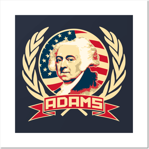 John Adams Propaganda Pop Art Wall Art by Nerd_art